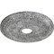 Ekena Millwork Raymond Medallion (Canopies up to 5 1/8"), 18 1/8"OD 3 5/8"ID x 1 1/8"P, Ultra Pure White Crackle CM18RAUWC - alternate 3